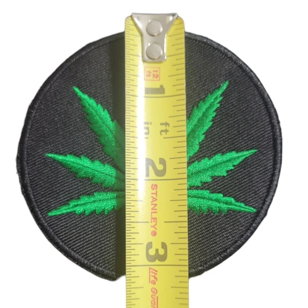 Mary Jane Leaf Iron-On Patch - Picture 2 of 2